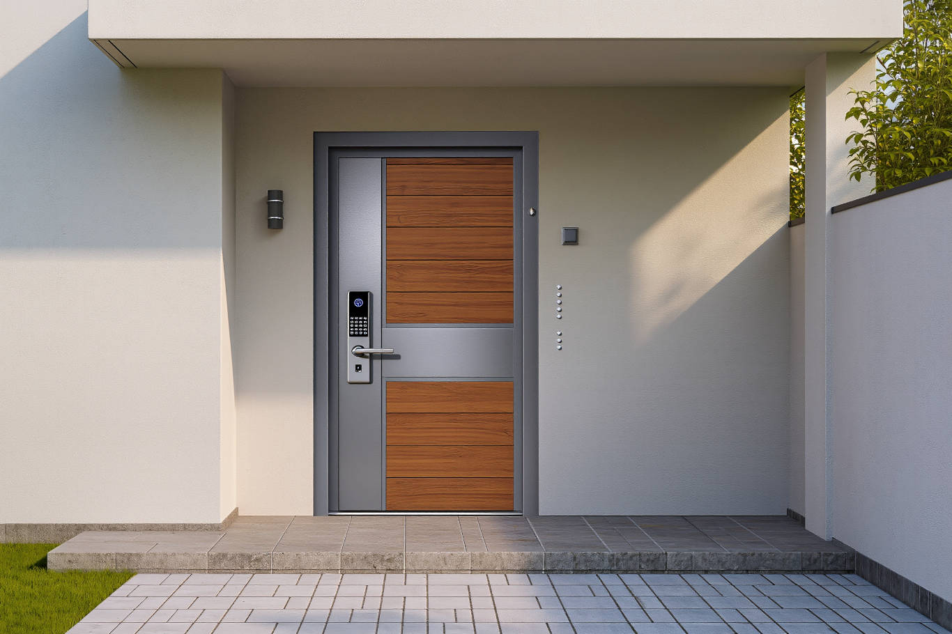 Porte blindate: serrature smart locking,